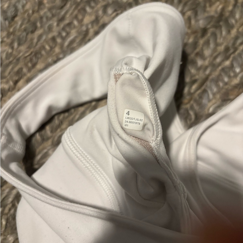 Lululemon Athletica White Sports Bra - Picture 5 of 5